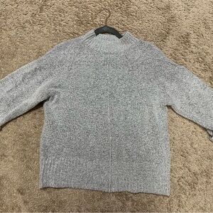 Lee Heather Gray Knit Top Size L